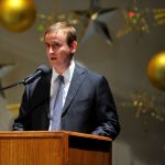 El Gerente General de Falabella Retail Chile, Juan Luis Mingo, saluda a los participantes y público del evento